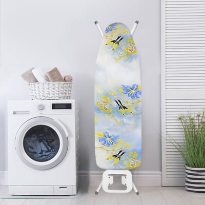 Strijkplankovertrek - Strijkplankhoes - Kreukvrij Strijken - Warmte Reflecterend Oppervlak - 130 x 50 cm - Blauw