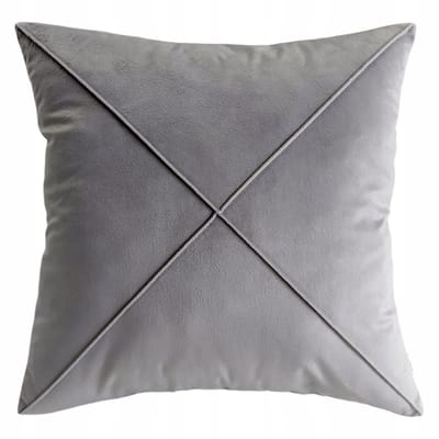Sierkussens Boho Velours Grijs 45x45 cm
