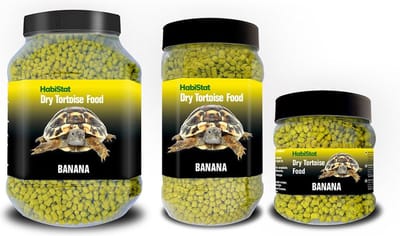 HabiStat Landschildpad voeding banaan 200 | 400 | 800 g aanvullend schildpadvoer 200 Gram