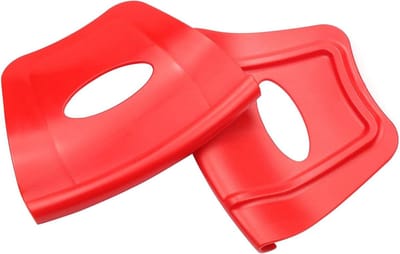 Velgbeschermers - Velg bescherming - Banden Wisselen - Dubbele verhoogde rand - 2 stuks - Rood