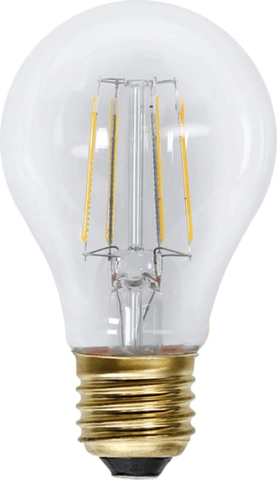 Standaard bol - E27 - 2.3W - Super Warm Wit <2200K - Filament - Helder