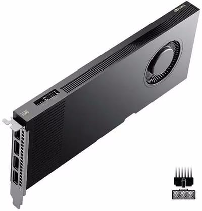 NVIDIA RTX PRO 4000 Blackwell - Videokaart - 24 GB GDDR7 - PCI Express 5.0 x8 - 4x DisplayPort