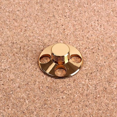 Metalen draaitafel Disc Stabilisator - Goud - Verbeterde geluidskwaliteit