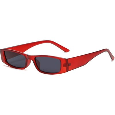 Beschermende Bril Kleine Vierkante Zonnebril dames Smal Montuur Design Mode Zwarte Zonnebril Voor Vrouwelijke Trend Glazen UV400 voor dagelijks gebruik W141382WW-