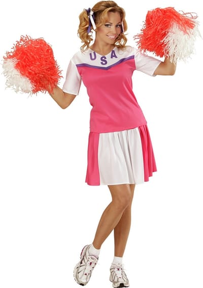Cheerleader pakje USA roze