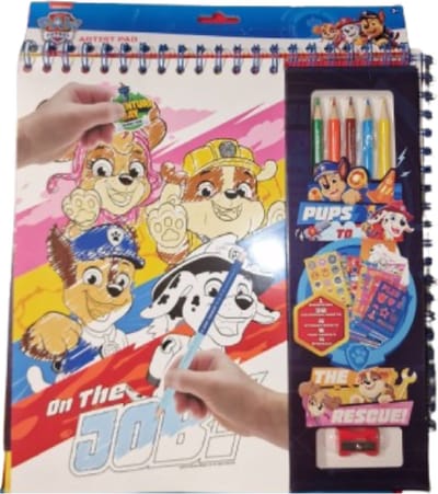 Paw Patrol Artist Pad kleurboek - Met 32 kleurplaten