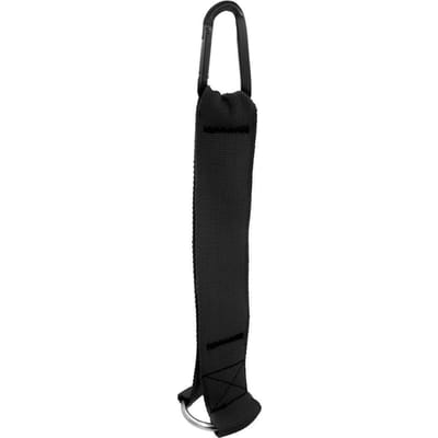 Broche de chargement à sangle robuste pour disques de poids, accessoire de machine à câbles, salle de sport à domicile, tirage triceps, haltérophilie, Crossfit, Fitness Black