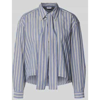 Overhemdblouse met knoopsluiting