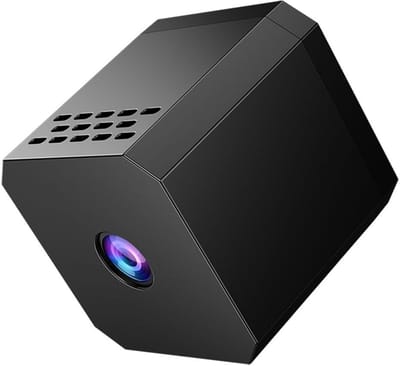 Draadloze HD Camera - Beveiligingscamera Nachtzicht - Thuisbewaking Opnemen - Magnetische Basis - 7 x 5 x 4 cm - Zwart