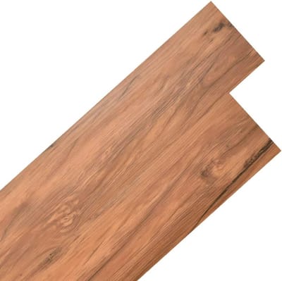 PVC Vloerplanken - Zelfklevende Tegels - Vloeren Vernieuwen - Natuurlijk Houtpatroon - 5.02 m2 - Elm Natuur