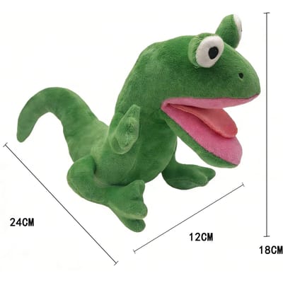 Hoppers Tom Pluche Pop Grappig Dier Groene Hagedis Knuffels Halloween Pluche Speelgoed Fans Cadeaus Decoraties Pop