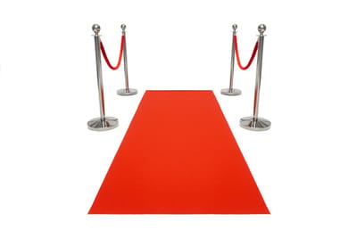 GJ Floors - Entreepakket Grand Opening | Chroom - Loper Rood - Breedte x Lengte: Default Title