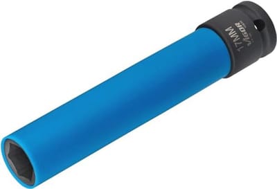 Extra lange slagmoersleutel SW17 - 1/2 inch dopsleutel voor efficiënte bediening van wielbouten
