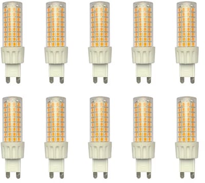 Avide G9 LED Insteeklamp 7W 220-240V - 6400K - 800lm - LED Lampjes Insteek - Daglicht wit - Vervangt 51W lamp - 10 stuks