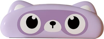Mondharmonica Speelgoed - Muziekinstrument Dierenvorm - Muzikaal Leren - Duurzaam ABS Materiaal - 15.3 x 5.4 x 2.7 cm - Paars