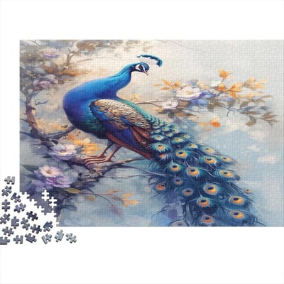 Pauw Puzzel - Legpuzzel Volwassenen - Ontspanning en Creativiteit - Met Bonus Poster - 1000 Stukjes - Kleurrijk