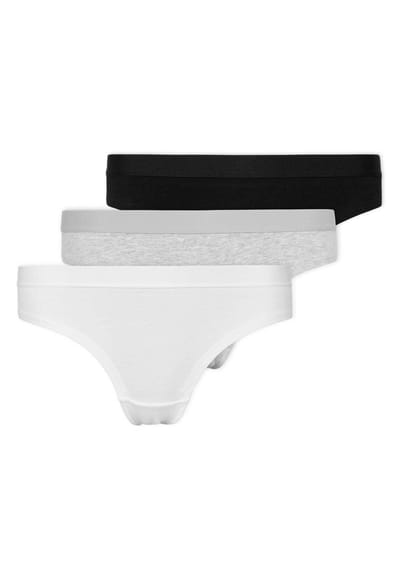 SNOCKS Brazilian Slip met Elastische Taille Dames â€“ Dames Ondergoed â€“ Naadloos & Comfortabel â€“ Dames Slips â€“ Dames Onderbroeken â€“ 3 Stuks