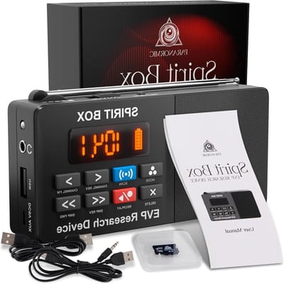 Spirit Box Spokenjacht - EVP Recorder - Paranormaal Onderzoek - Met 32GB MicroSD Kaart