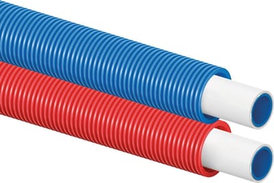Uponor Uni pipe plus leiding / buis 20x2,25mm in mantel blauw op rol E=75m 1063060
