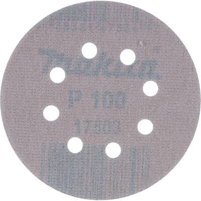 Makita 10x schuurpapier voorslijpsel 125 mm K40 - D-65816