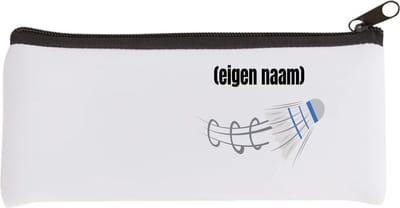 Akyol - badminton shuttle met eigen naam Etui - Badminton - badmintonner - sport - verjaardag cadeau - kado - geschenk - 20 bij 9 cm