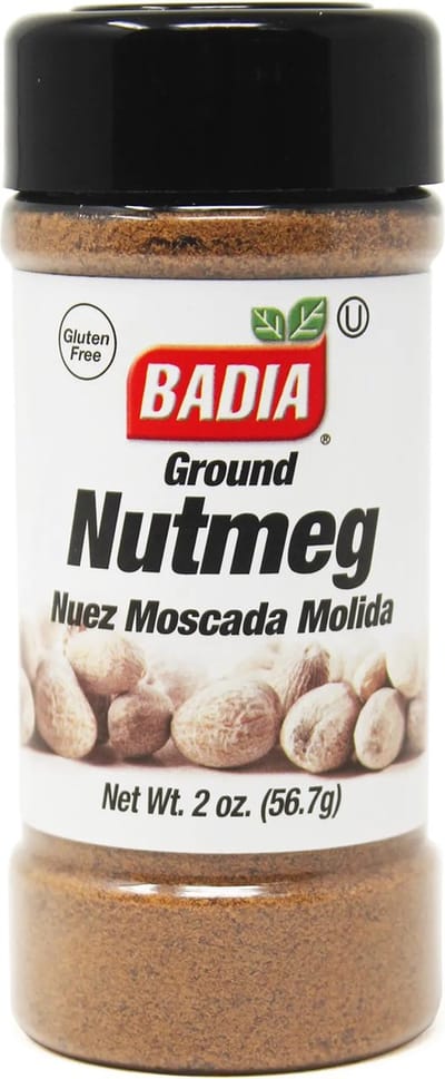 Badia Ground Nutmeg- Nuez Mocada Molida- Nootmuskaat gemalen- 56.7gram