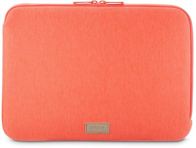 Hama Jersey laptopsleeve - 13,3inch geschikt tot 14,4 inch - Zachte voering - Coral