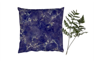 Sierkussens - Kussentjes Woonkamer - 40x40 cm - Marmer - Goud Agaat
