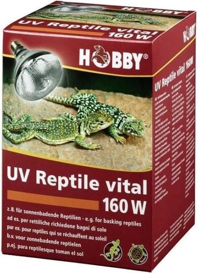 Hobby UV-vlakstraler Terrano UV-Reptile Vital Power 160W voor zonnebadende reptielen