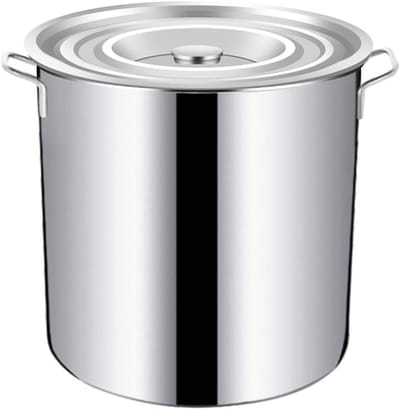 Grote Kookpot - Soeppan Stoofpan - Bier Brouwen Koken - Samengestelde Bodem - 24x25cm 10L