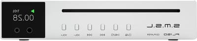 Cd-speler - Muziekspeler - Muziek Luisteren - Dubbele hoofdtelefoonuitgang - 22 x 16 x 6 cm - Zilver