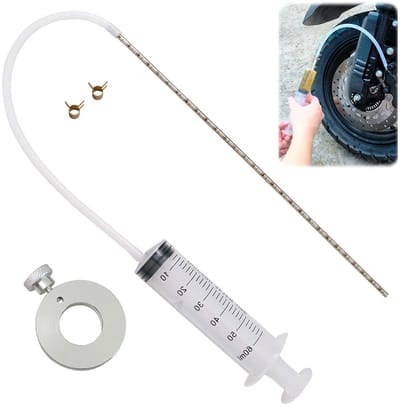 Complete Toolset voor Vorkolie met Olie Gauge, Spuitfles en Universele Vulmodus voor Motorfietsen - 60 ml