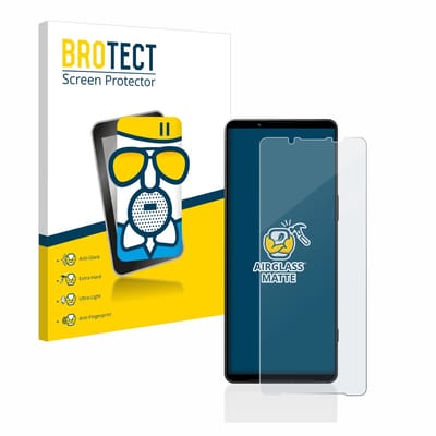 BROTECT - Screenprotector voor Sony Xperia 1 V - Folie Beschermfolie Beschermglas matte