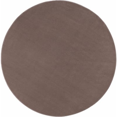 Muratap Relax samba rond wasbaar effen vloerkleed uni tapijt - 160 cm rond