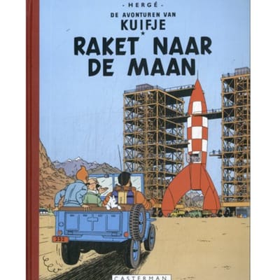 Kuifje Facsimile Kleur / Raket Naar De Maan - De Avonturen Van Kuifje - Hergé