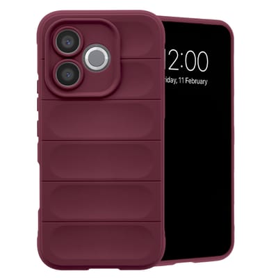 imoshion Hoesje - Geschikt voor Honor 600 Lite - EasyGrip Backcover - Aubergine