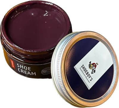Shoeboy's Shoe cream pot - Schoencreme voor hoogwaardige soorten gladleer - 50ml - (013) Bordeaux