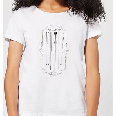 Harry Potter Wand Of Harry Potter dames t-shirt - Wit - S