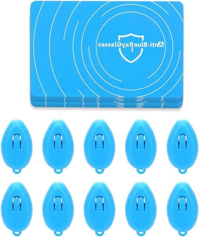 Anti-blauwlichttest Set - Blauwlicht tester Bril - Brillen Testen - Complete Set Inclusief Generator - 10 Sets - Niet gespecificeerd