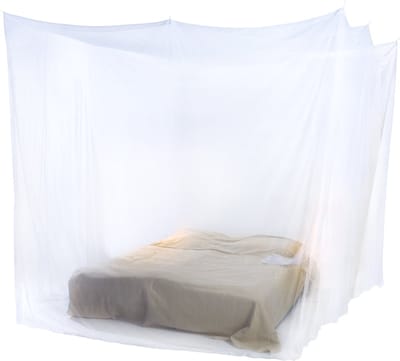 Deconet klamboe TRAPEZIUM- WIT- L300cm én L240cm x B200cm 2 pers
