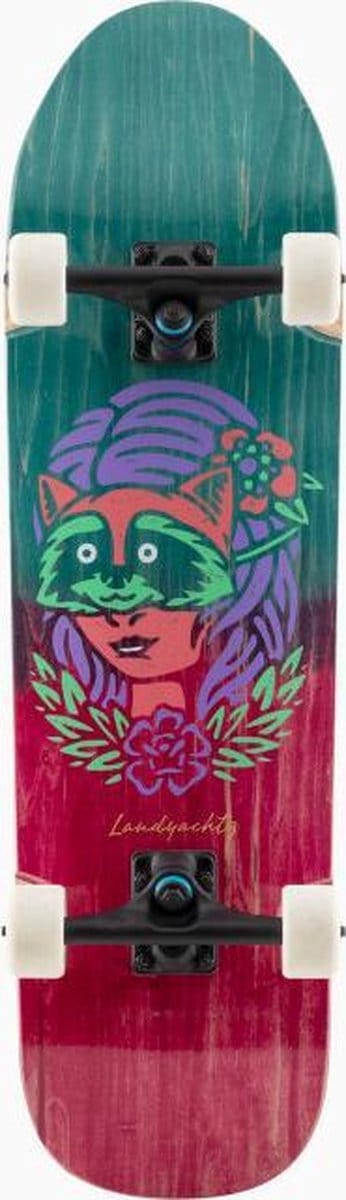 LANDYACHTZ ATV X PERFECTO RACCOON 32" LONGBOARD COMPLETE
