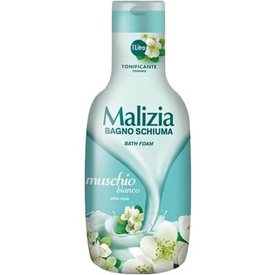 Gele badschuim bad schuim badschuim witte mos 1l - malizia