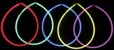 Glow in the dark hals ketting - Glow Sticks - Breekstaafjes - lichtstaafjes
