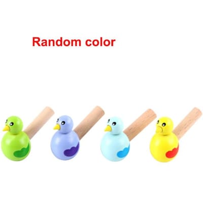1 PIÈCE Sifflet d'Oiseau Dessin Animé Instrument de Musique Jouet pour Enfants Jouets axés sur l'Apprentissage Précoce Jouet Musical Jeu d'Apprentissage idéal pour le Bain