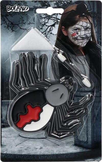 Boland - Palet schmink kind Spin - - Schmink palet - Carnaval, Halloween, Themafeest - Halloween schmink - Horror - Heks