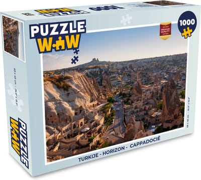 Puzzel Turkije - Horizon - Cappadocië - Legpuzzel - Puzzel 1000 stukjes volwassenen