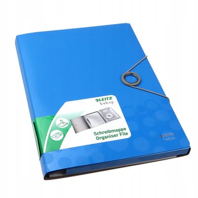Leitz A4 Organizer Blauw - Perfect voor Notities en Vergaderingen