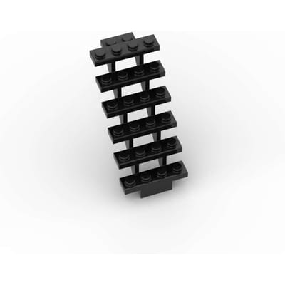 MOC 5 STUKS 30134 Trappen 7x4x6 Bouwstenen Rechte Open Stoel Leren-Gerichte Stenen Deeltjes Puzzel Speelgoed Kinderen Verjaardagscadeaus