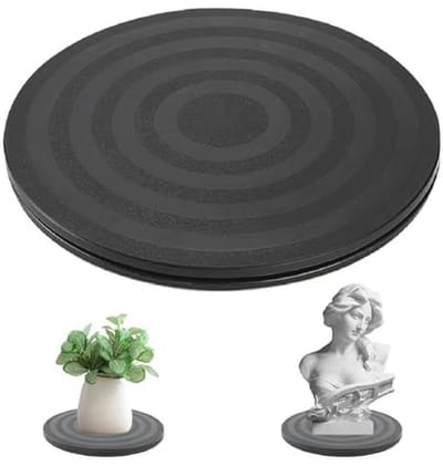 Draaibaar Platform 20 cm - 360 Graden Draaistandaard voor Platenspelers, Monitoren en meer