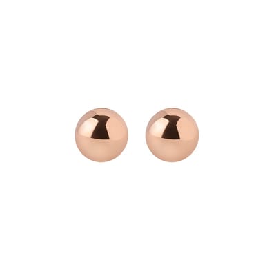 Rosé Goud Plated Klassieke Oorknopjes 7MM
